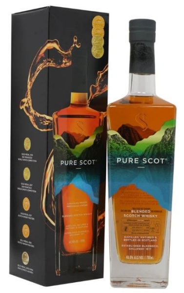 Image sur Bladnoch Pure Scot Blended 40° 0.7L